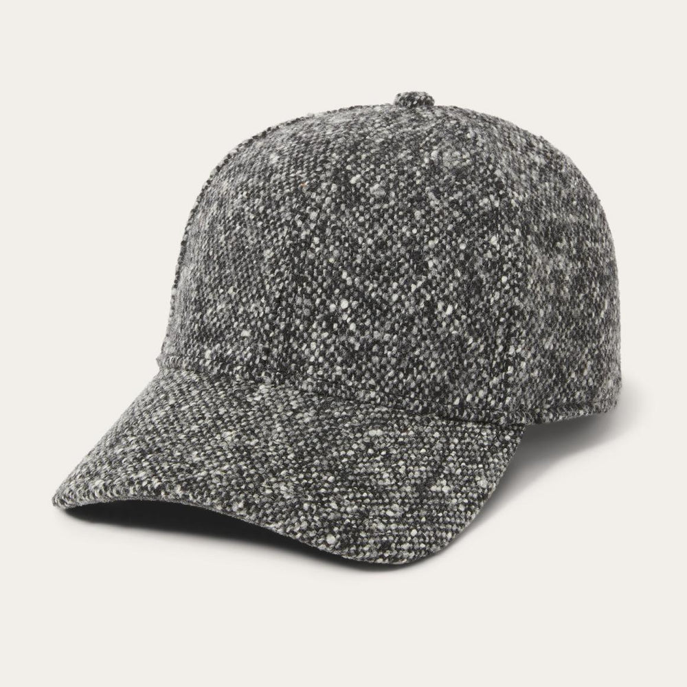 Donegal Wool Baseball Cap Anthracite Donegal | Men/Women Stetson Caps &amp; Truckers