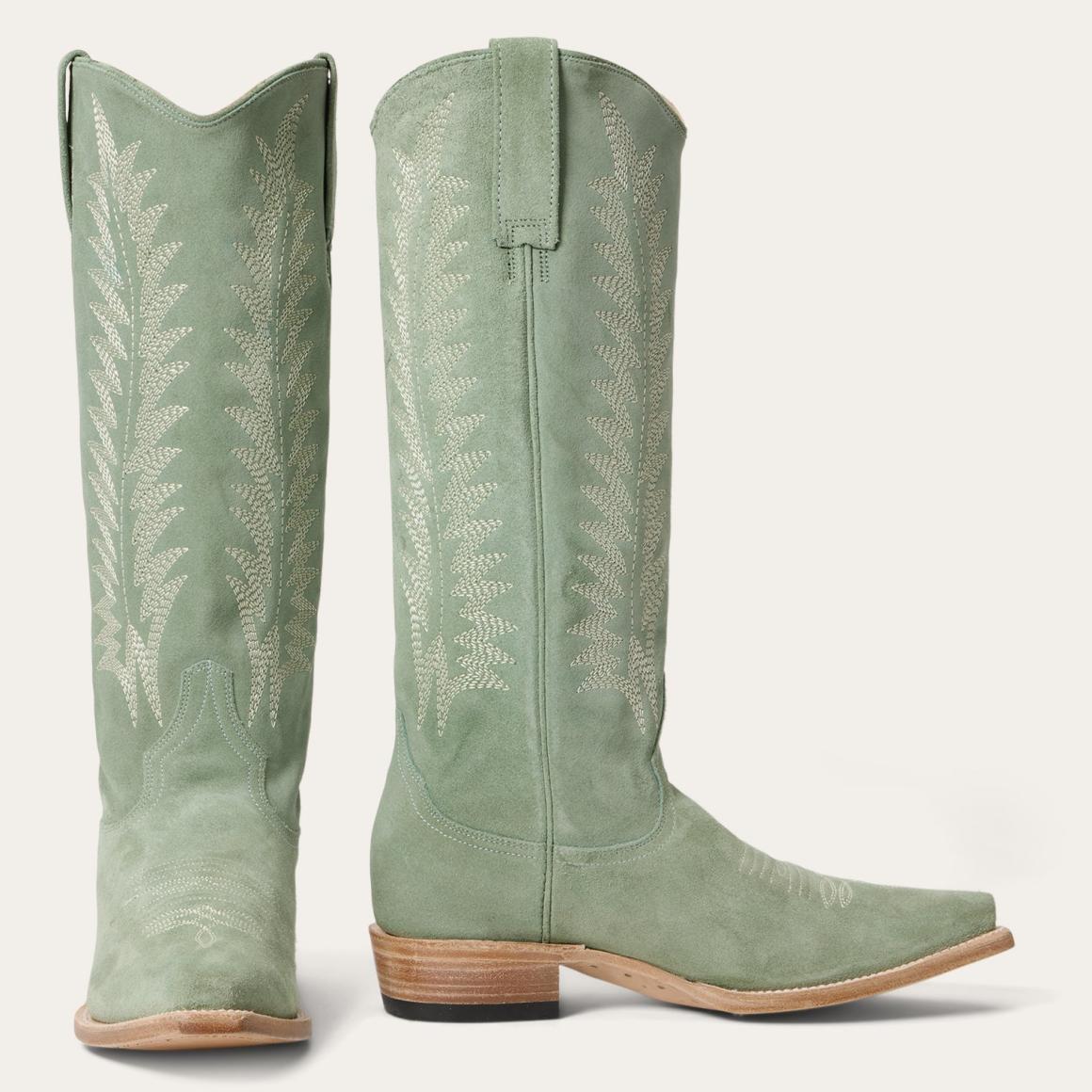 Emme Boots Aqua | Women Stetson Western