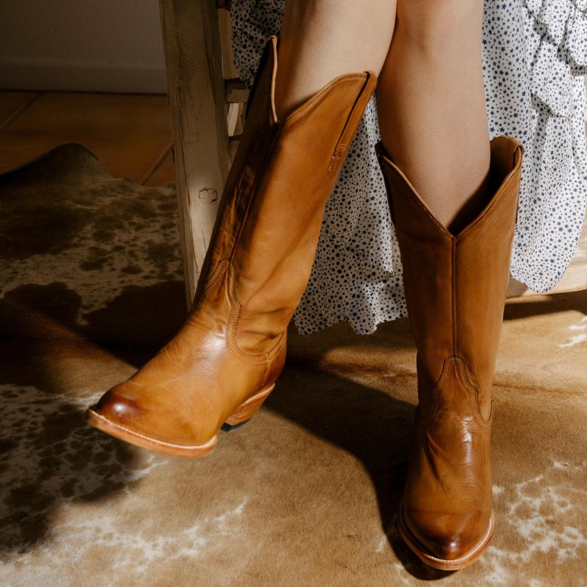 Emory Boots Tan | Women Stetson Western