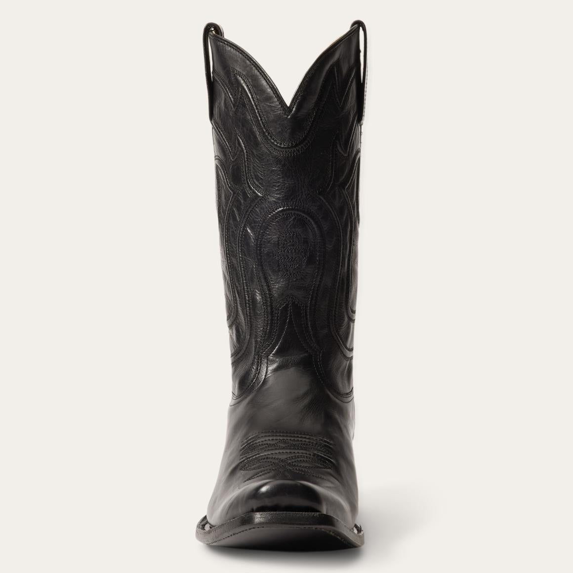 Garrett Boots Black | Men Stetson Western
