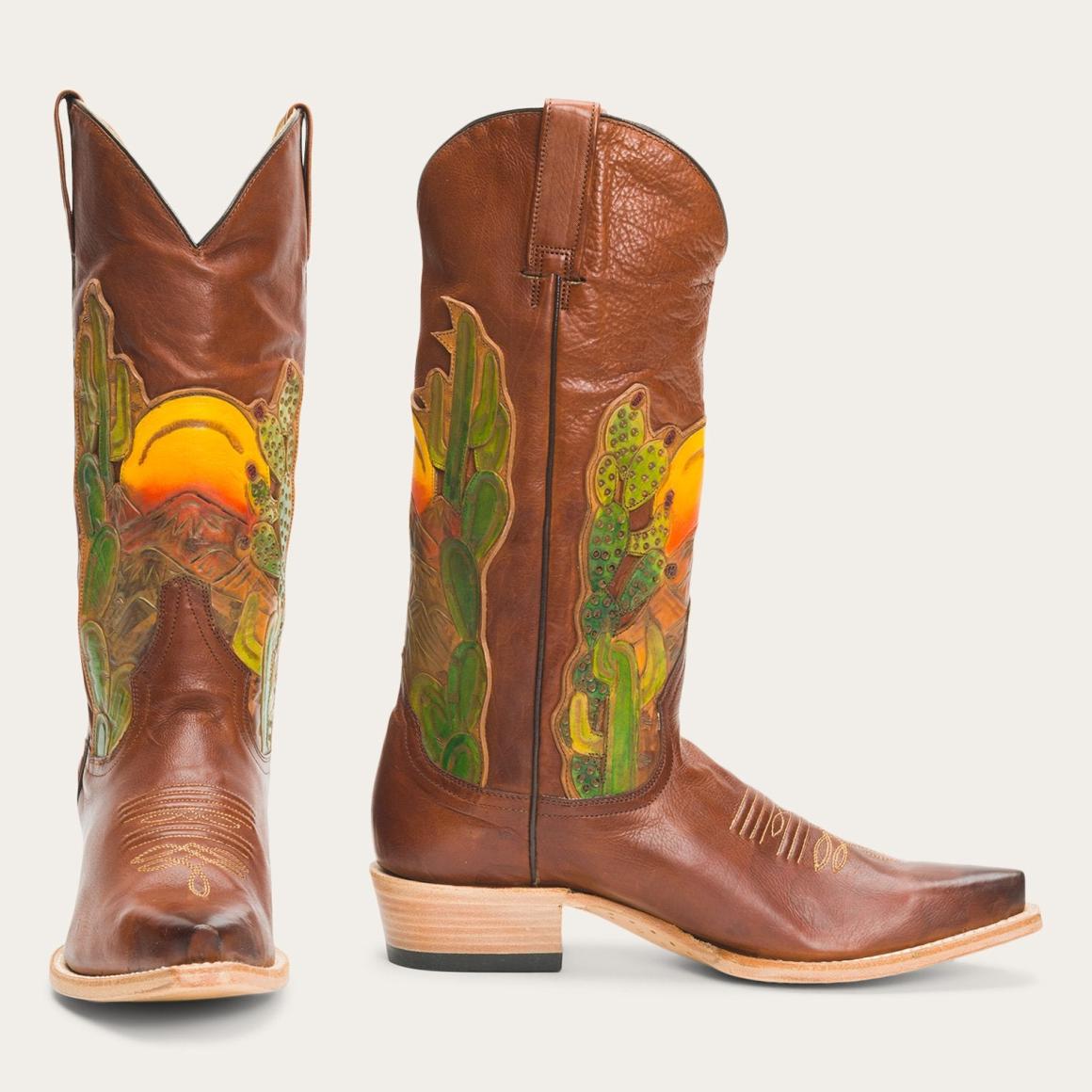Goldie Boots Brown | Women Stetson Western