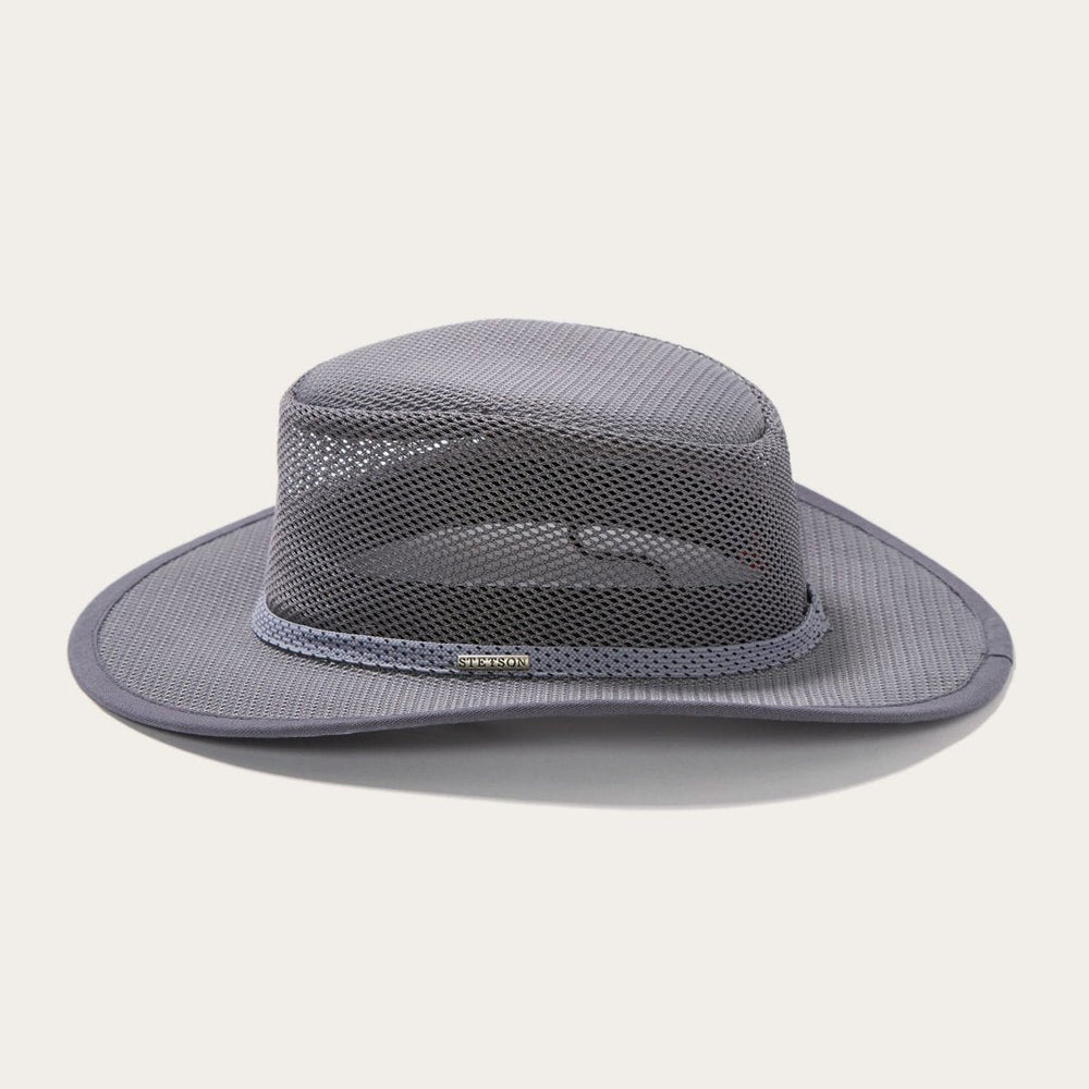Grand Canyon Mesh Safari Hat Charcoal | Men/Women Stetson Outdoor