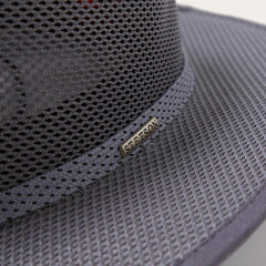 Grand Canyon Mesh Safari Hat Charcoal | Men/Women Stetson Outdoor