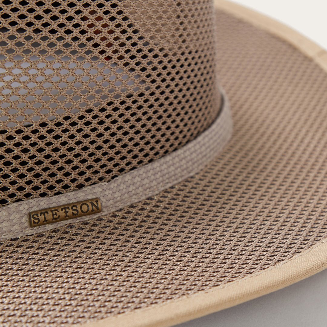 Grand Canyon Mesh Safari Hat Mushroom | Men/Women Stetson Outdoor