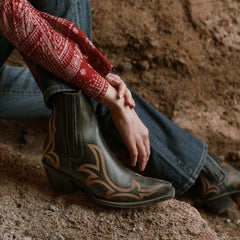 Greta Boots Black | Women Stetson Western