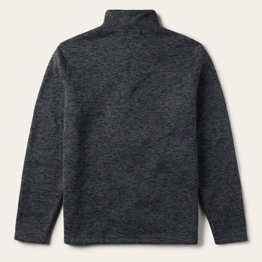 Grey Bonded Knit Sweater Grey | Men Stetson Sweaters &amp; Hoodies