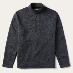 Grey Bonded Knit Sweater Grey | Men Stetson Sweaters &amp; Hoodies