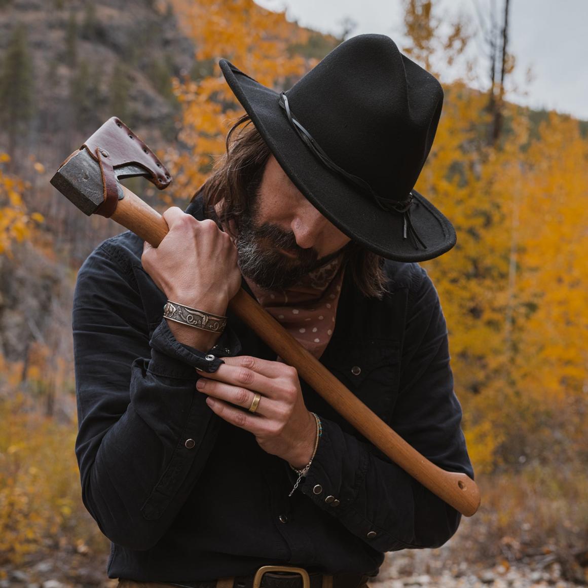 Gus Crushable Outdoor Hat Black | Men/Women Stetson Outdoor