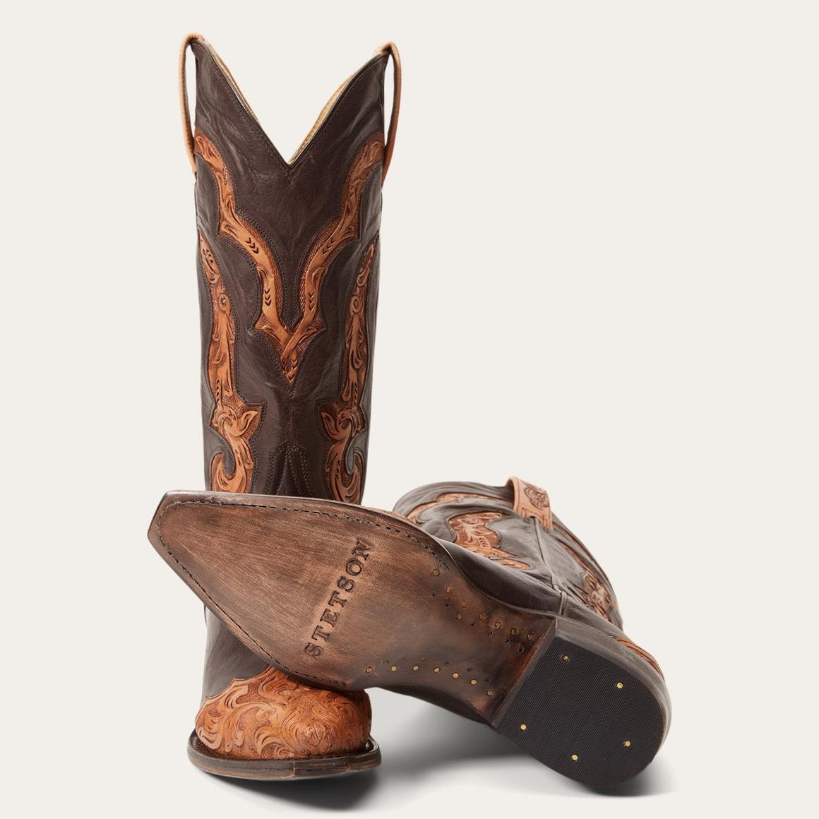 Hartley Boots Brown | Women Stetson Western