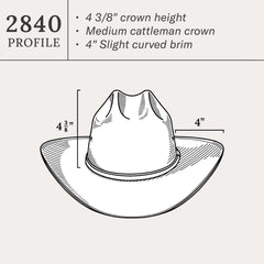 Haywood 10X Straw Cowboy Hat Natural | Men/Women Stetson Western