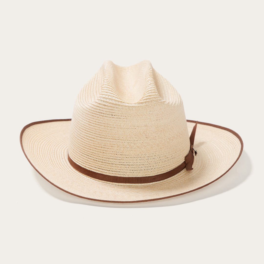 Hemp Straw Open Road Natural | Men/Women Stetson Fedora
