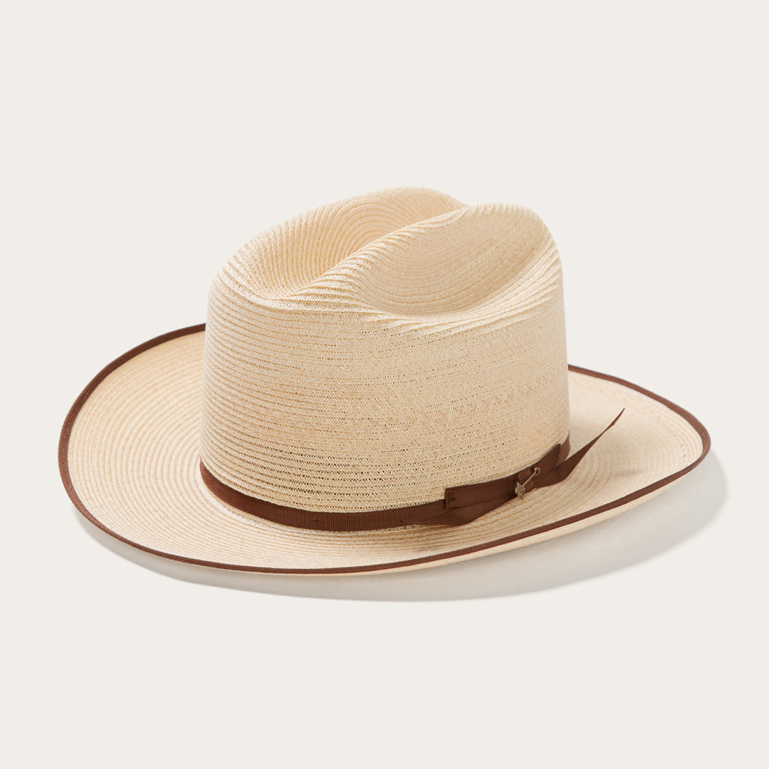 Hemp Straw Open Road Natural | Men/Women Stetson Fedora