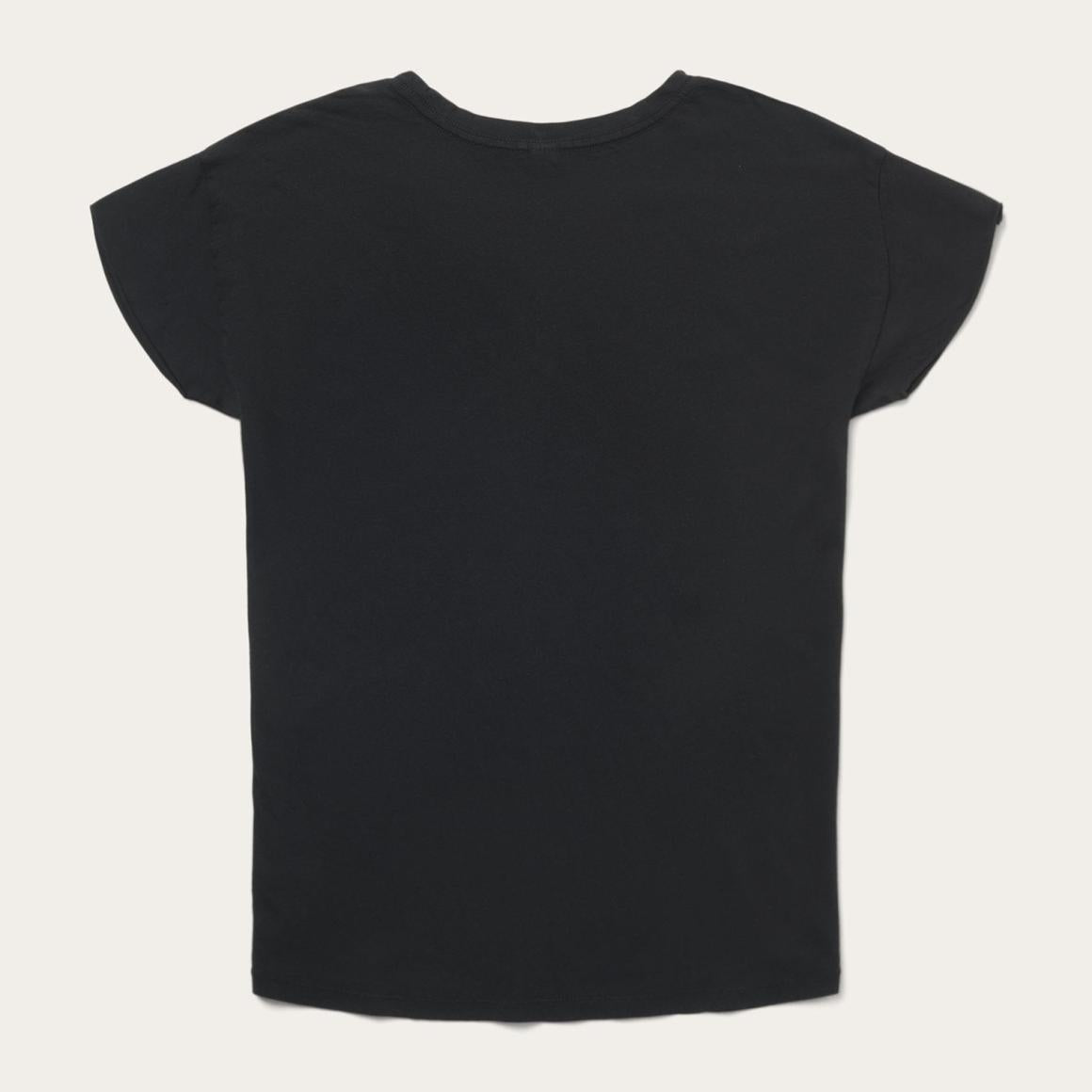 John B. Stetson Eagle Graphic Tee Black | Women Stetson Tees