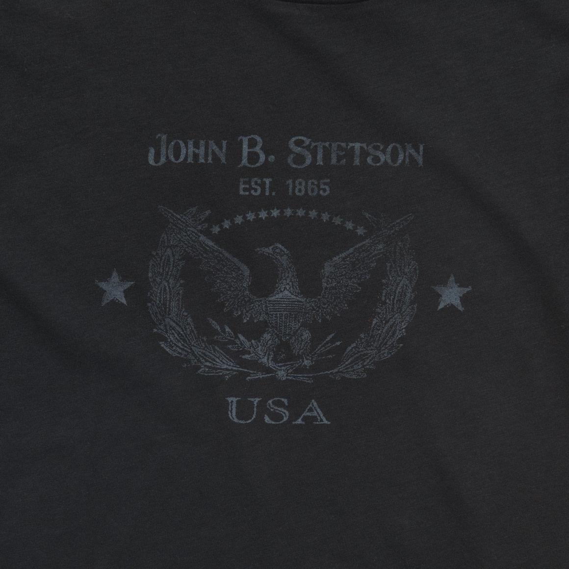 John B. Stetson Eagle Graphic Tee Black | Women Stetson Tees