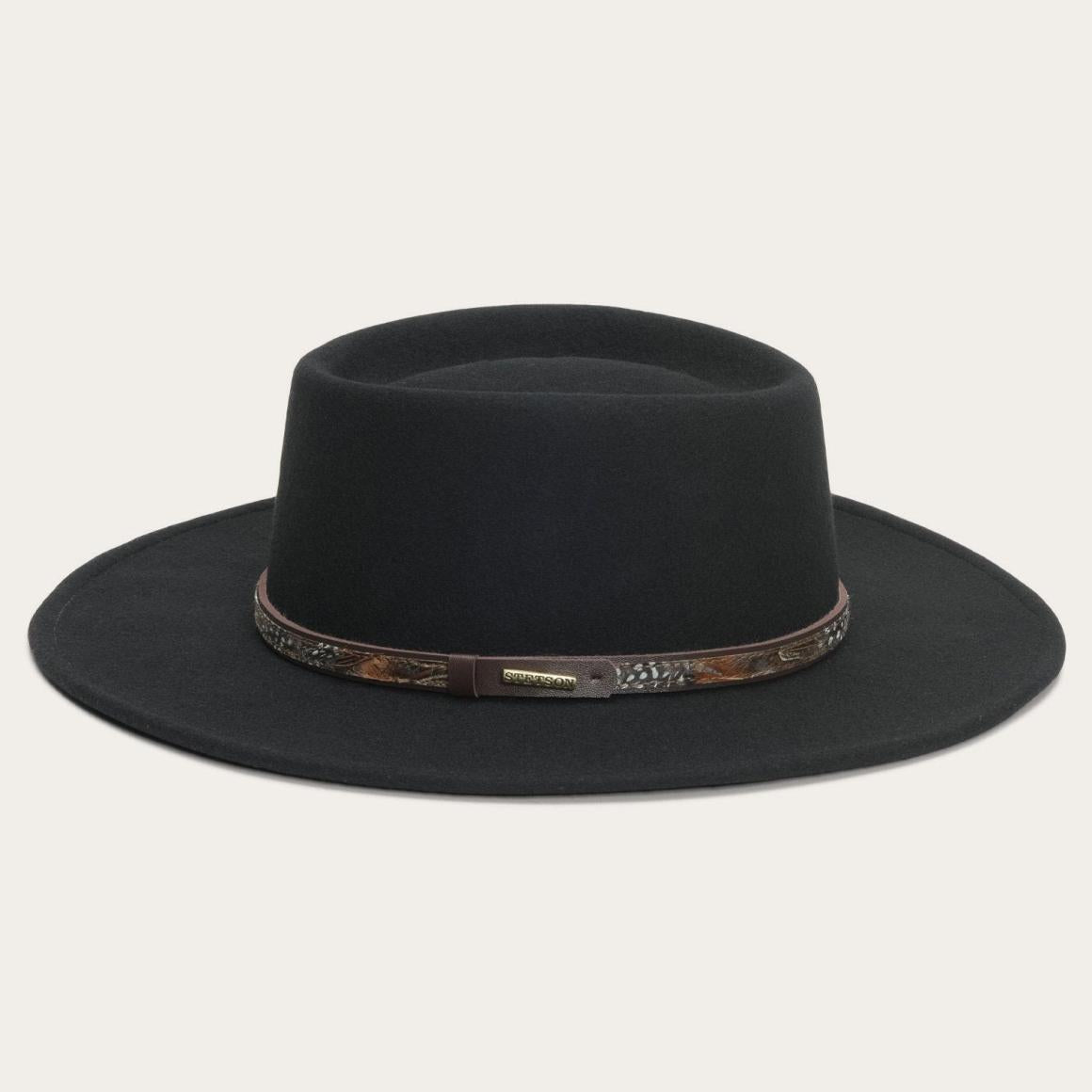 Kelso Outdoor Hat Black | Men/Women Stetson Outdoor