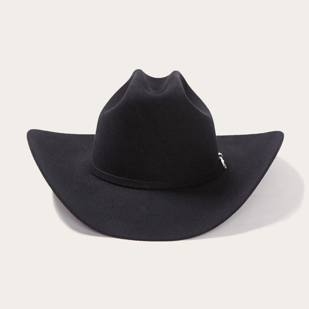 Lariat 5X Cowboy Hat - 4 5/8&quot; Crown Black | Men/Women Stetson Western