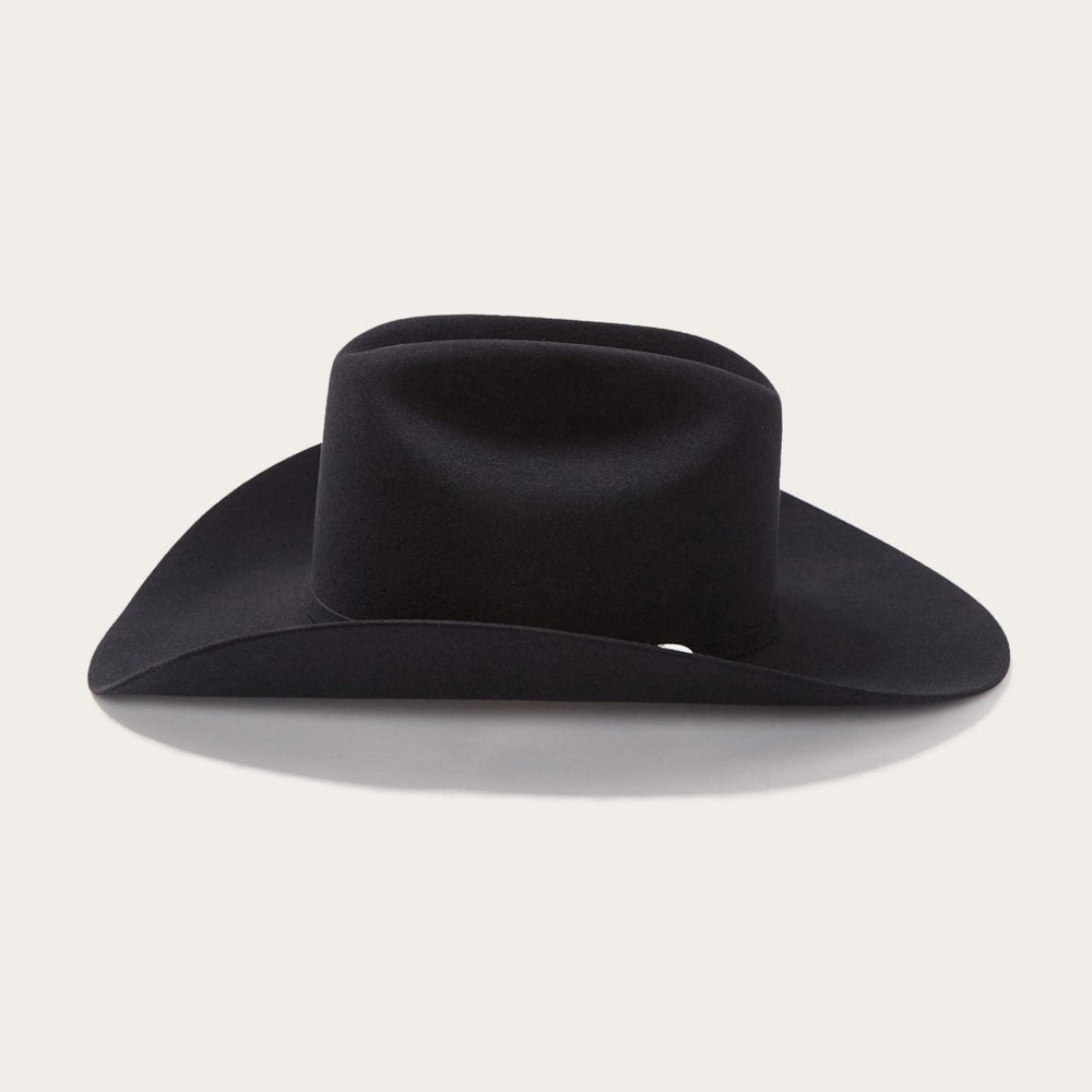 Lariat 5X Cowboy Hat - 4 5/8&quot; Crown Black | Men/Women Stetson Western