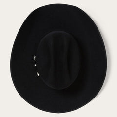 Lariat 5X Cowboy Hat - 4 5/8&quot; Crown Black | Men/Women Stetson Western