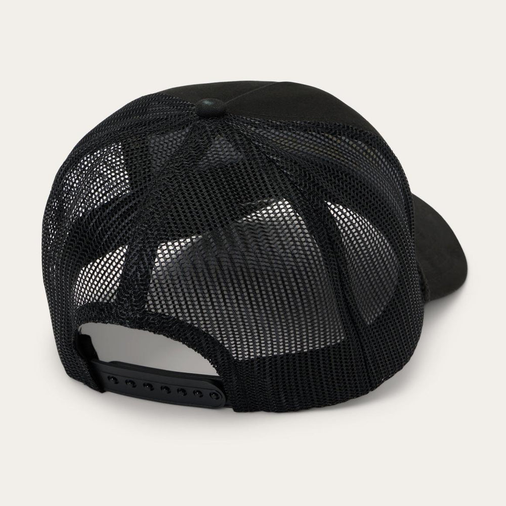Lasso Trucker Cap Black | Men/Women Stetson Caps &amp; Truckers