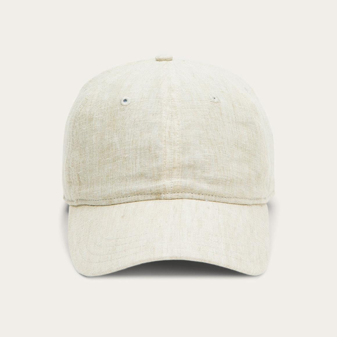 Linen Baseball Cap Beige | Men/Women Stetson Caps &amp; Truckers
