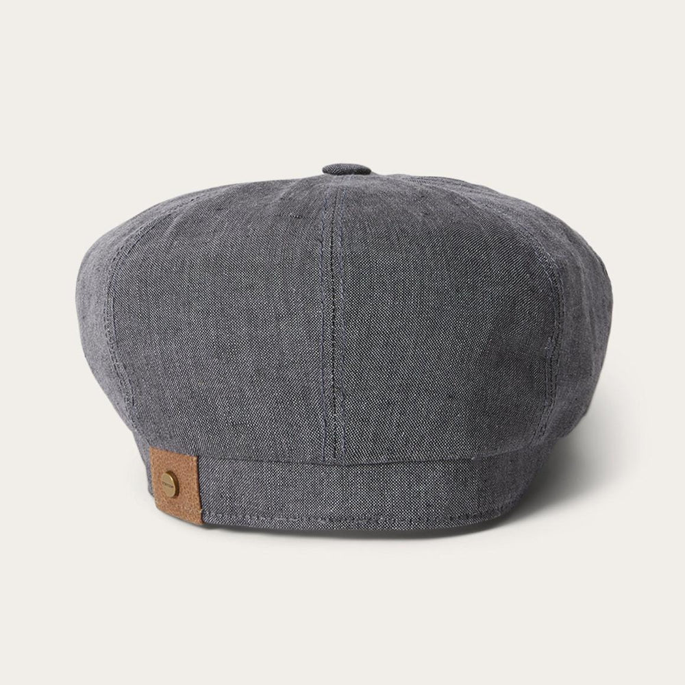 Linen Hatteras Newsboy Grey | Men/Women Stetson Caps &amp; Truckers