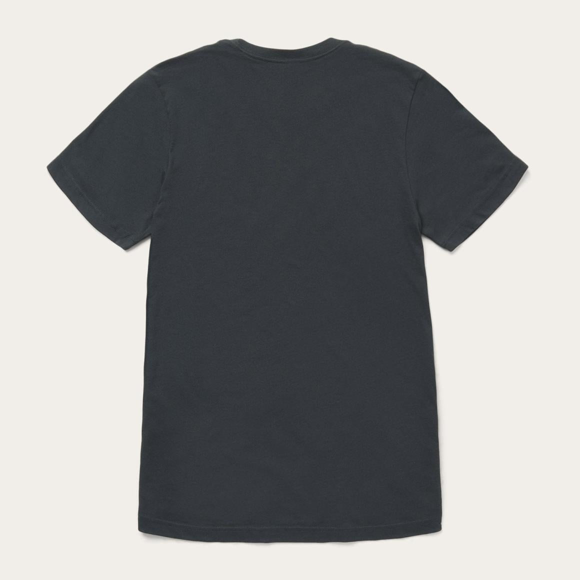 Longhorn Graphic Tee Black | Men Stetson Tees