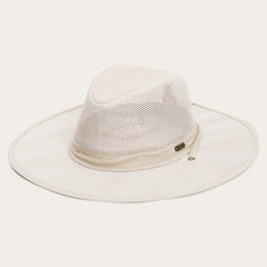 Montana &#039;No Fly Zone&#039; Mesh Hat Khaki | Men/Women Stetson Outdoor