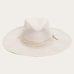 Montana &#039;No Fly Zone&#039; Mesh Hat Khaki | Men/Women Stetson Outdoor