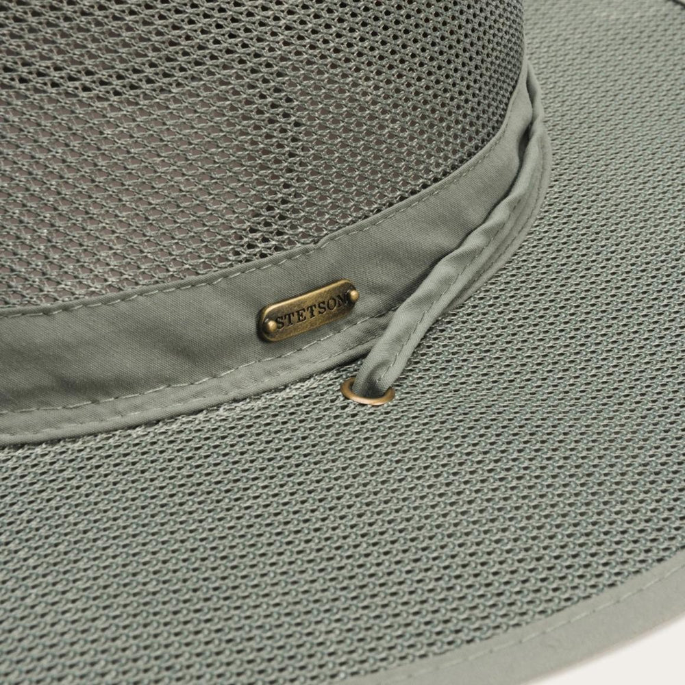 Montana &#039;No Fly Zone&#039; Mesh Hat Willow | Men/Women Stetson Outdoor