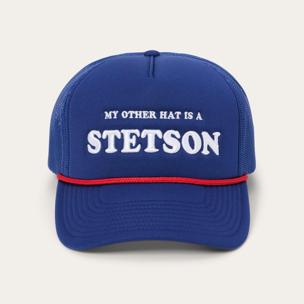 My Other Hat Is A Stetson Trucker Cap Royal | Men/Women Stetson Caps &amp; Truckers
