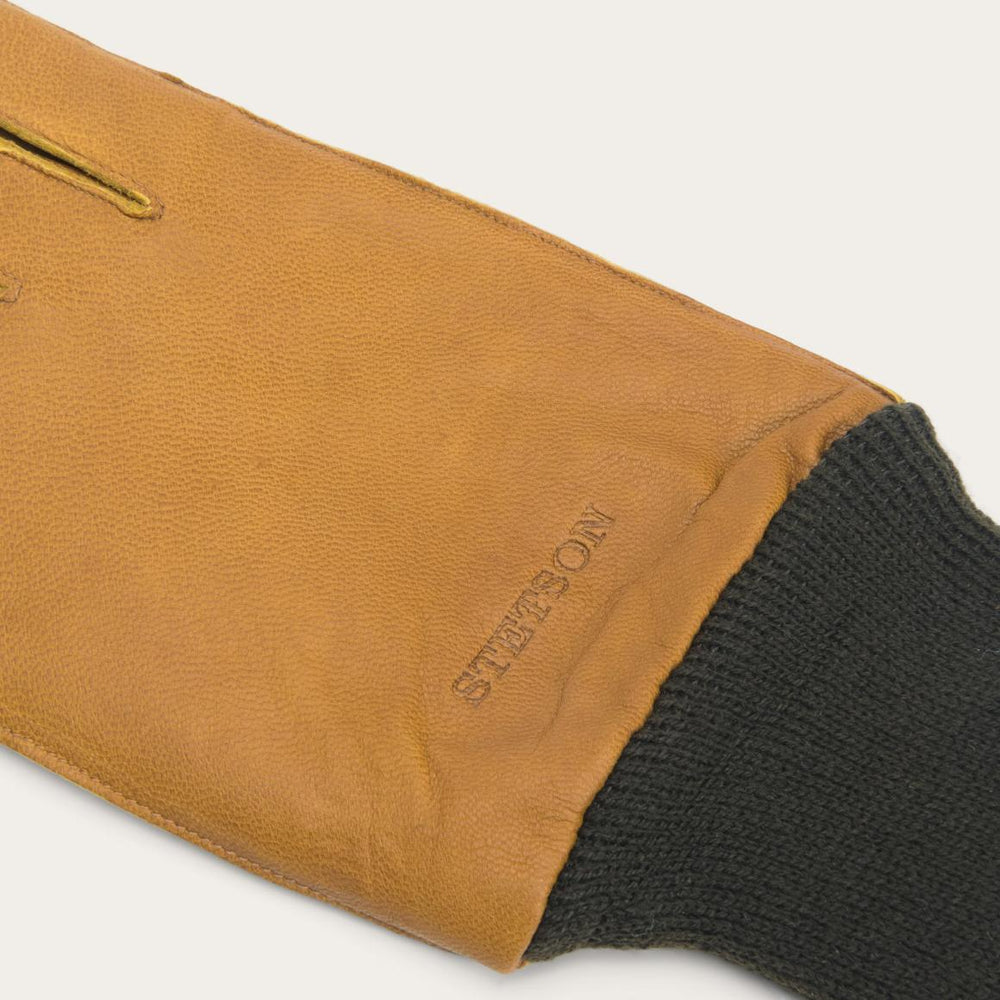 Nappa Gloves Beige | Men Stetson Gloves