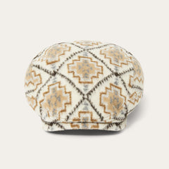 Navajo Jersey Driver Cap Off White / Beige | Men/Women Stetson Caps &amp; Truckers