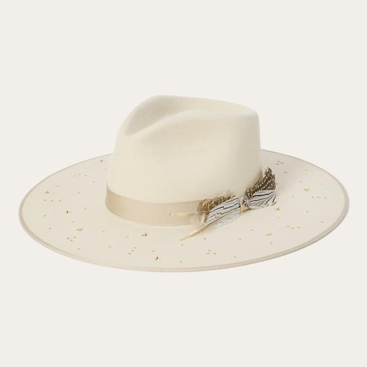 Night Sky Fedora Bone | Men/Women Stetson Fedora
