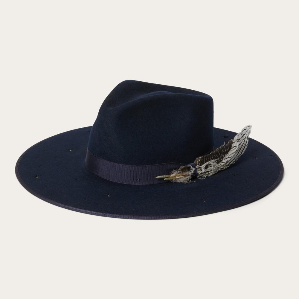 Night Sky Fedora Navy | Men/Women Stetson Fedora