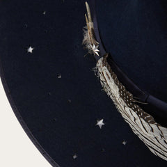 Night Sky Fedora Navy | Men/Women Stetson Fedora