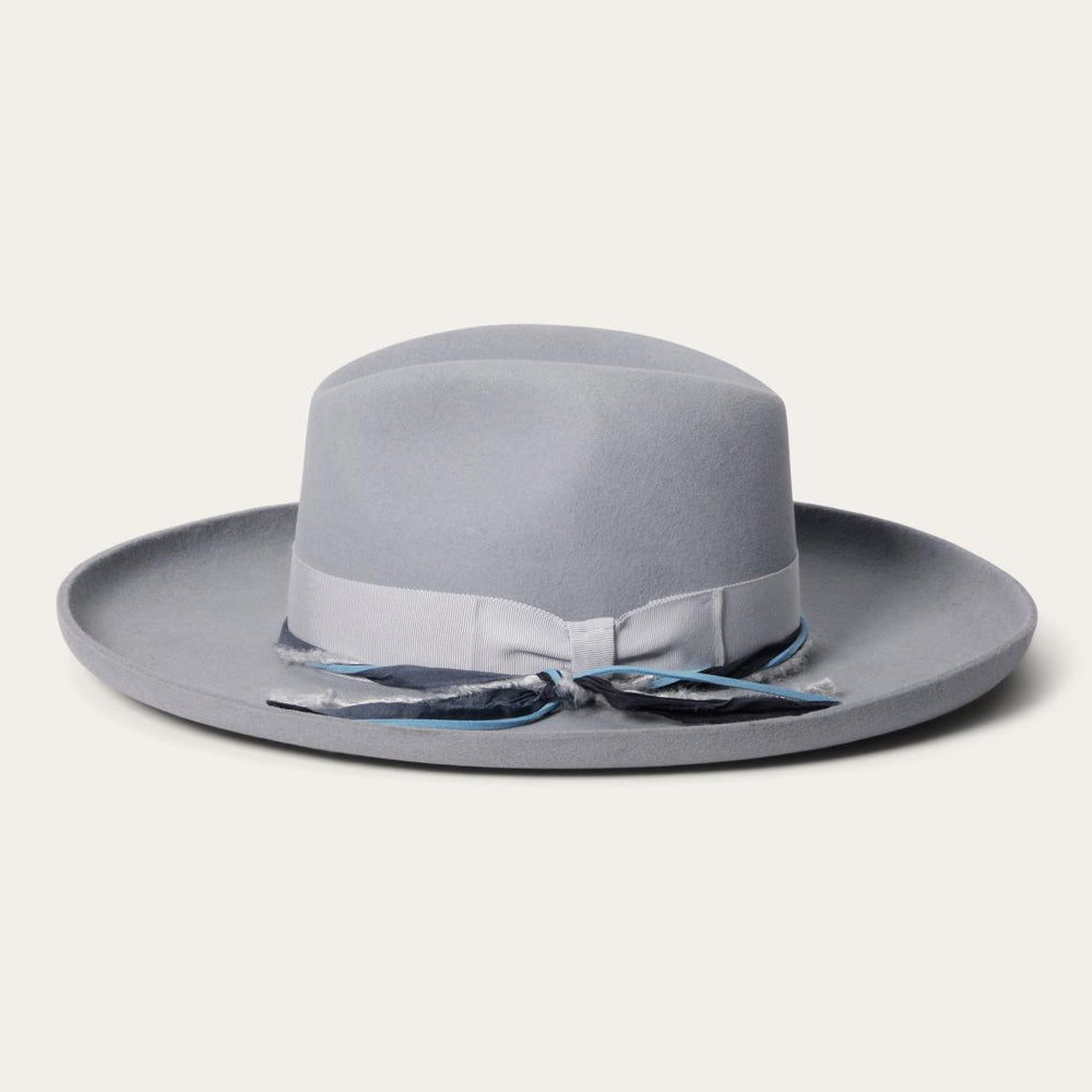 Oceanus Fedora Light Grey | Men/Women Stetson Fedora
