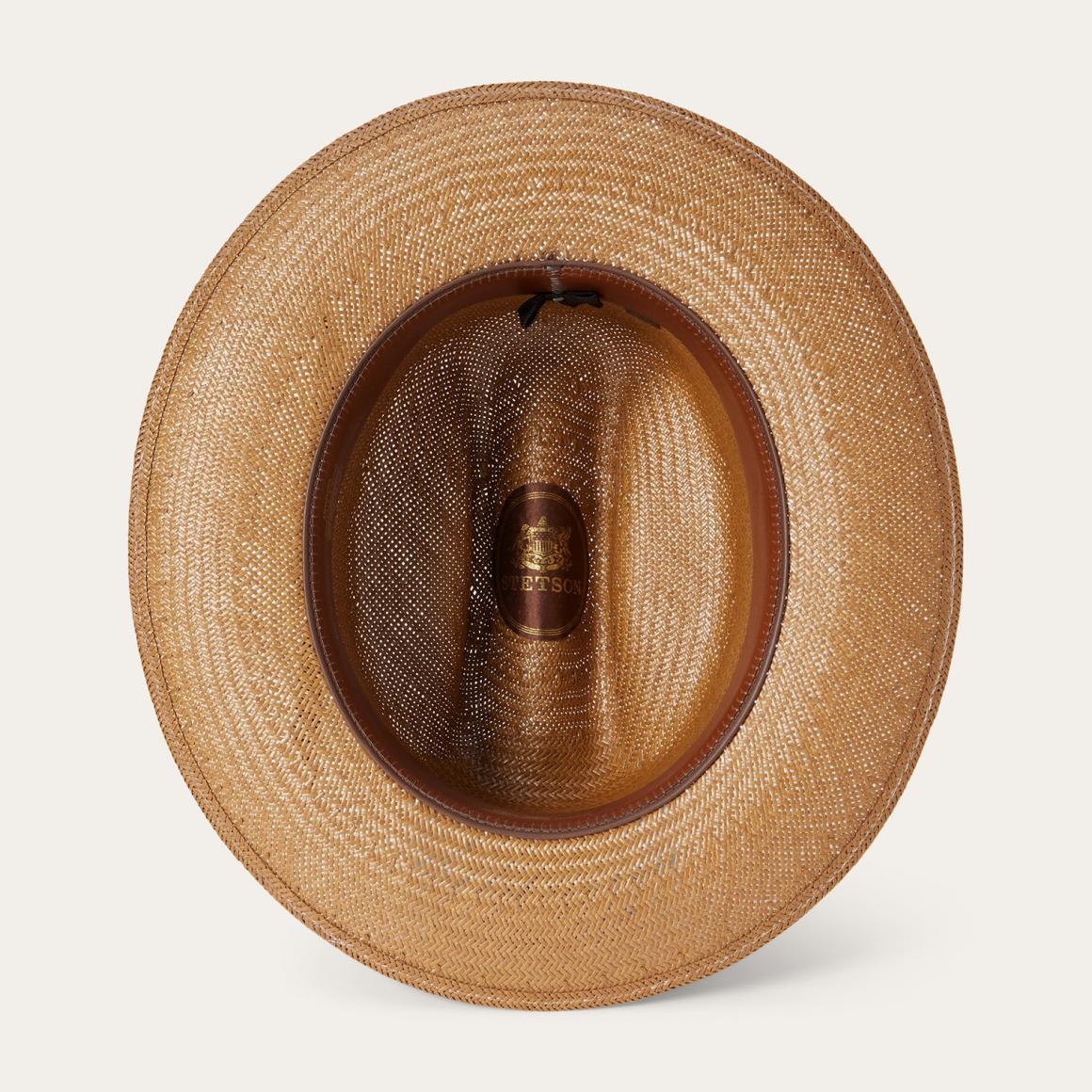 Open Road Straw Hat Cognac | Men/Women Stetson Fedora