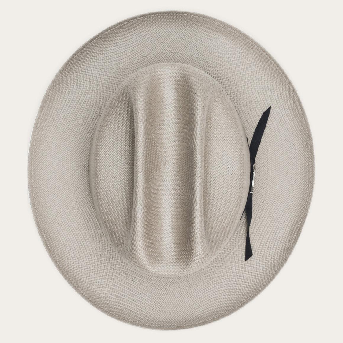 Open Road Straw Hat Taupe | Men/Women Stetson Fedora