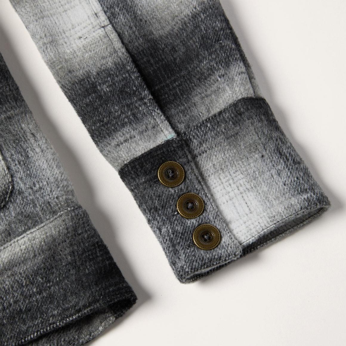 Plaid Cropped Jacket Black | Women Stetson Jackets