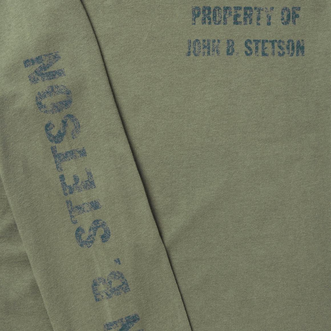 Property Of John B Stetson Tee Green | Men Stetson Tees