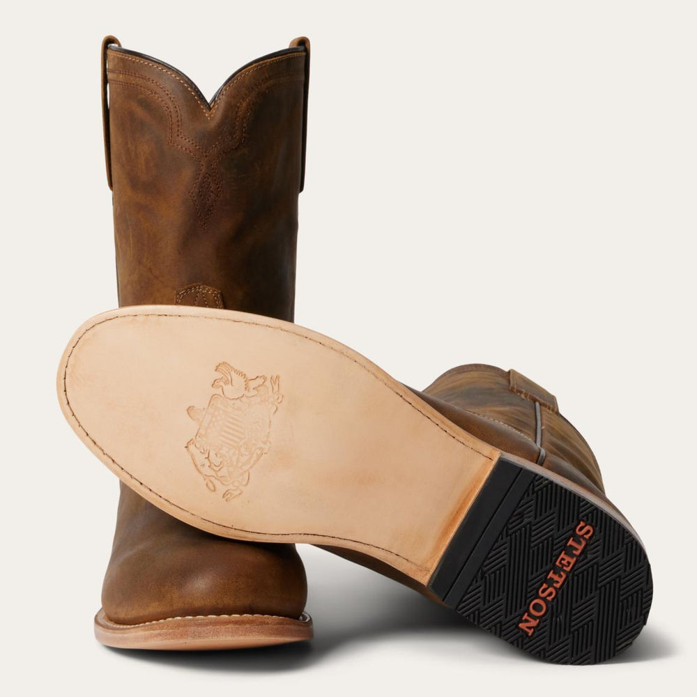 Puncher Boots Oily Brown | Men Stetson Western