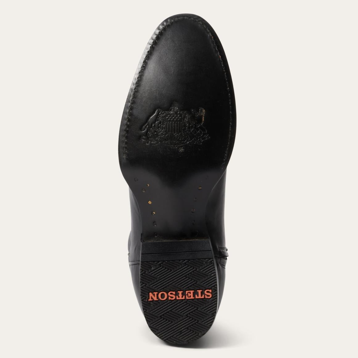 Rancher Zip Roper Burnished Black | Men Stetson Western