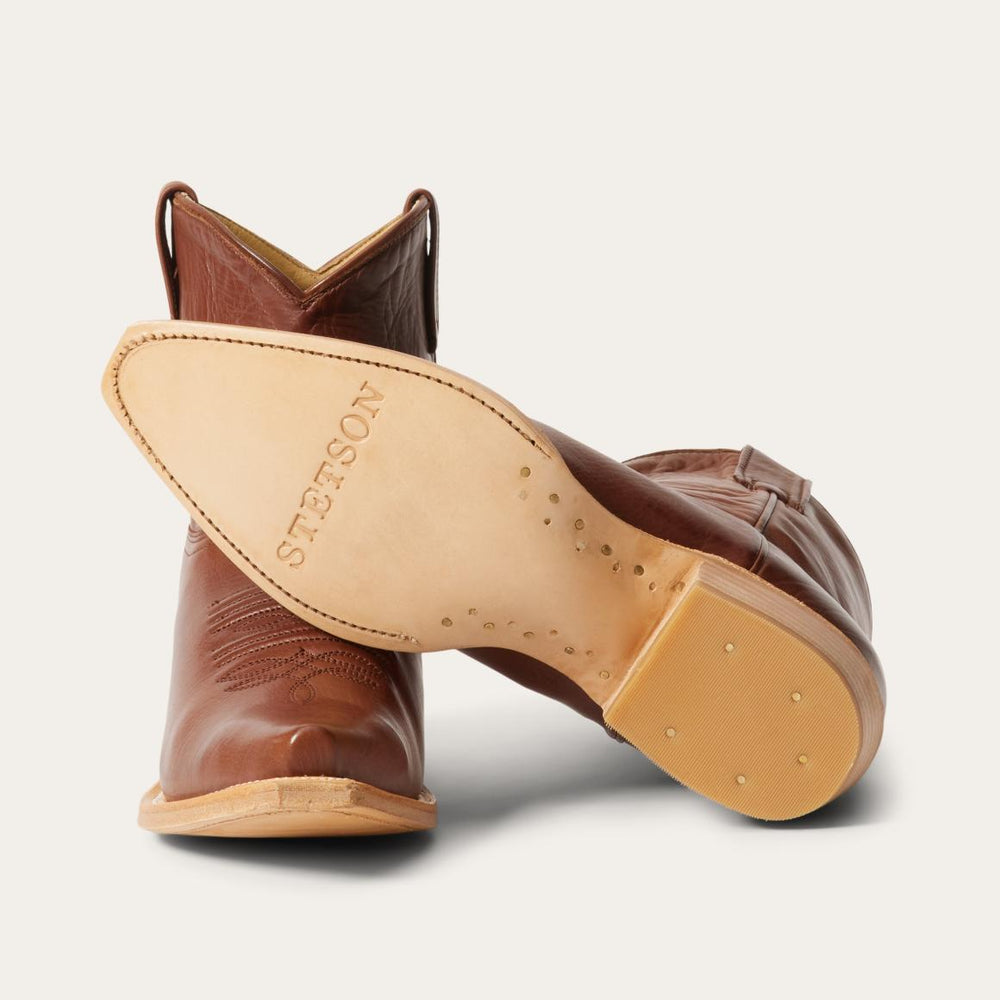 Riley Shorty Boots Brown | Women Stetson Western