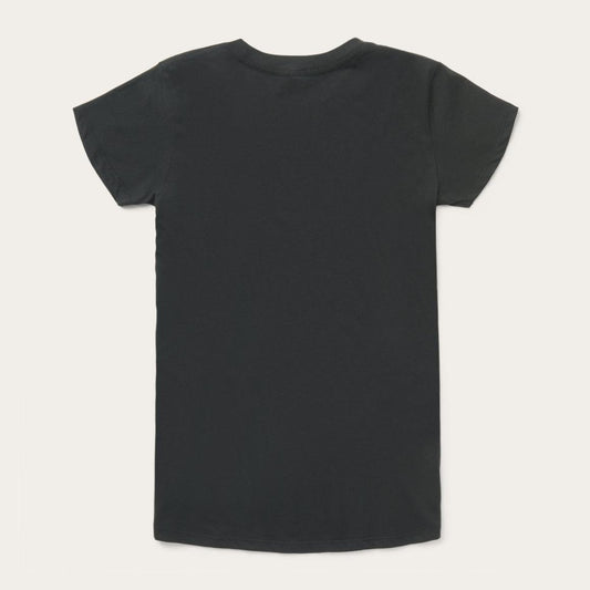 Rope Print Graphic Tee Black | Women Stetson Tees
