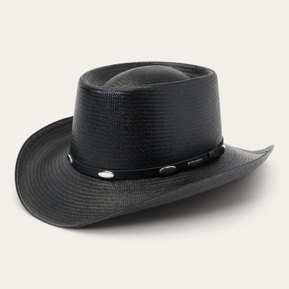 Royal Flush 10X Straw Cowboy Hat Black | Men/Women Stetson Western
