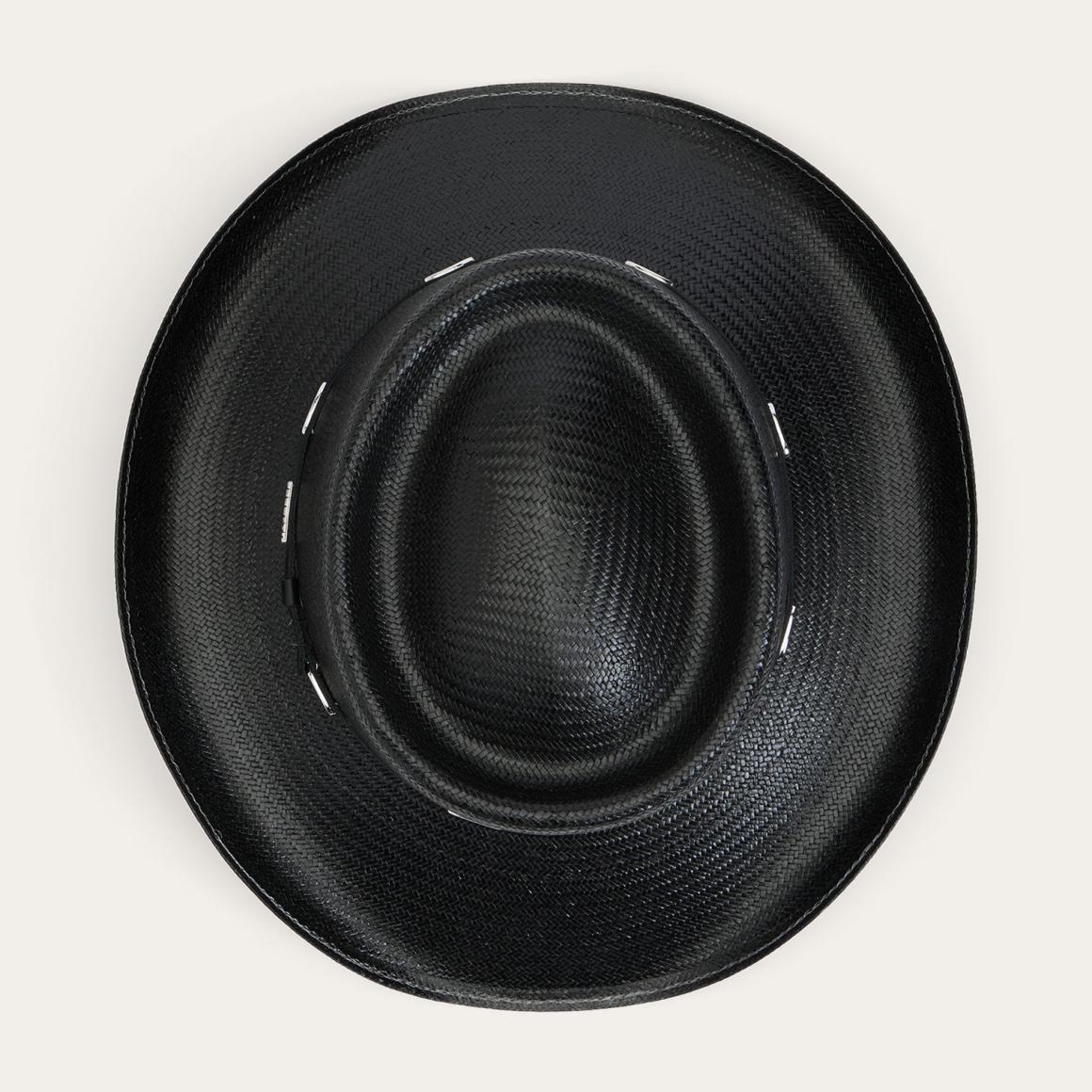 Royal Flush 10X Straw Cowboy Hat Black | Men/Women Stetson Western