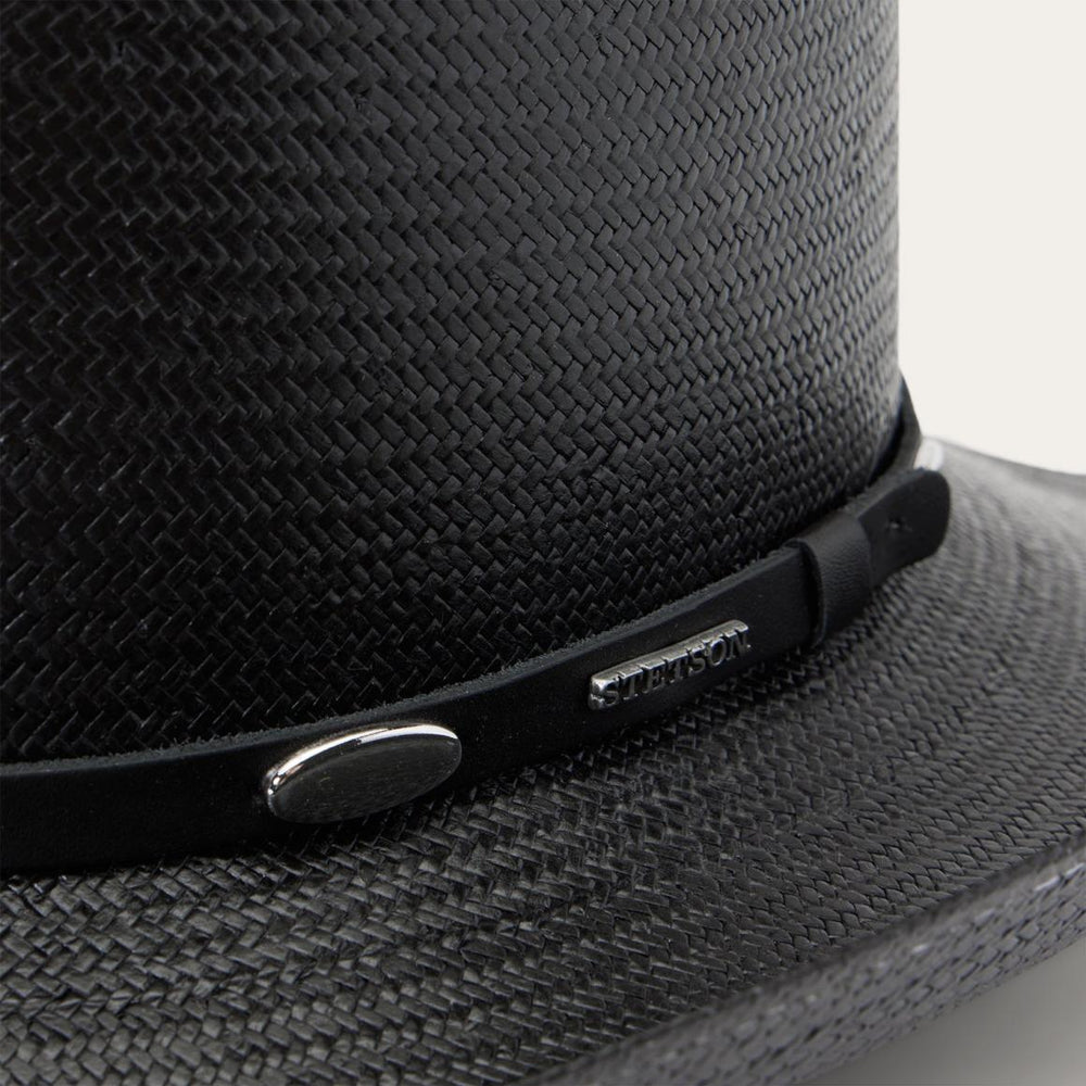 Royal Flush 10X Straw Cowboy Hat Black | Men/Women Stetson Western