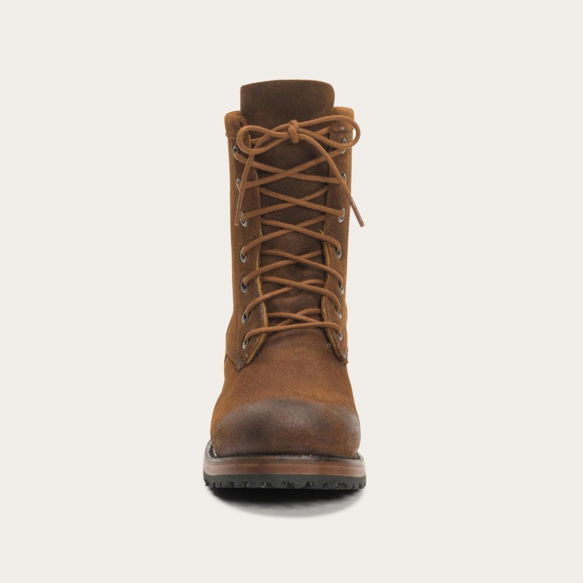 Sam Lace Up Brown Suede | Women Stetson Outdoor