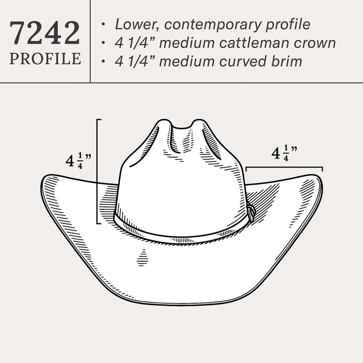 Skyline 7242 6X Cowboy Hat Silverbelly | Men/Women Stetson Western