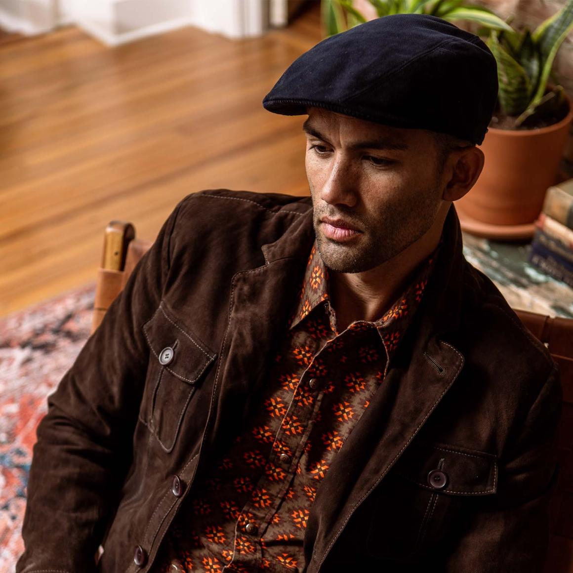 Soft Cotton Ivy Cap Navy | Men/Women Stetson Caps &amp; Truckers